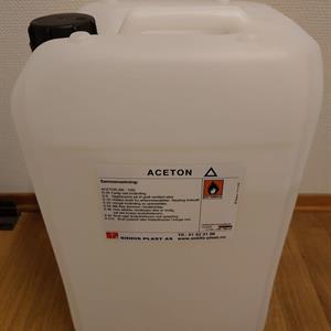Aceton 25 liter Kanne