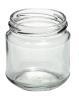 Glas 350gr/300ml 15st/kart med lock 70mm