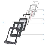 Velux systempakke 1, CK02 55x78, med foring 400 mm