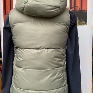 RG Nylon Hooded Puffer Vest