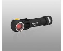 Armytek Wizard WR Magneetti USB + 18650 / Valkoinen & Punainen / 1300 lm & 320 lm / TIR 70°:120°