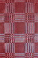 Herrgårdsrutan bordsduk 175x350 cm, röd