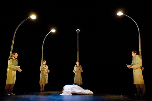 Electrical Birds - Dance Theatre, Hålogaland Theatre, Choreographer: Katrine Bølstad, Costume design: Christina Lovery
