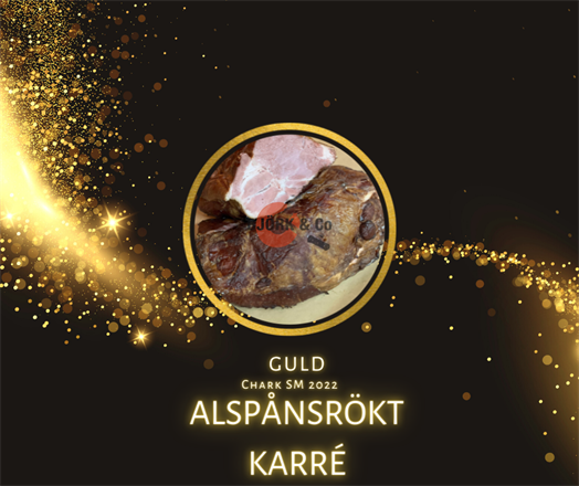Alspånsrökt karré Guld i Chark SM 2022