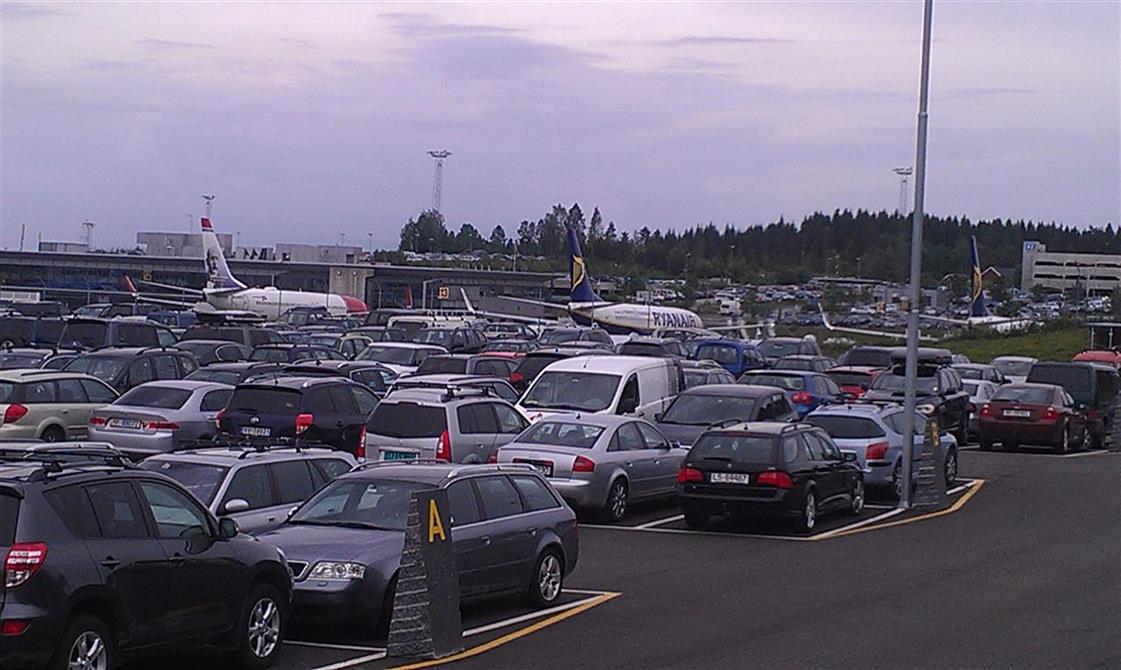 Trygg og rimelig parkering på Sandefjord lufthavn Torp