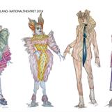 Alice in wonderland - Nationaltheatret- Director: Mads Bones - 2019 - Costume Design: Christina Lovery 