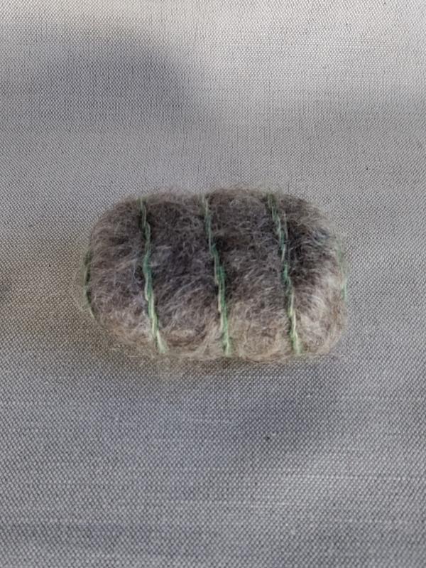 Broderad tovad tvål