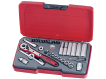 Hylsyavainsarja Tengtools 1/4 TT1435 35 os. 