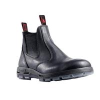 Redback Boots svart med stålhätta