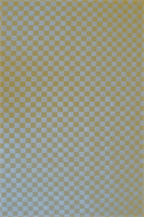 Rutan bordstablett 35x50 cm, gul 2-pack
