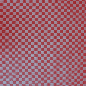 Rutan handduk 50x70 cm, röd