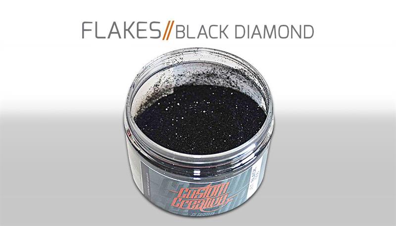 Black diamond flake Custom Creative