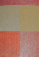 Vejbystrand badlakan 90x150 cm, röd/gul/orange