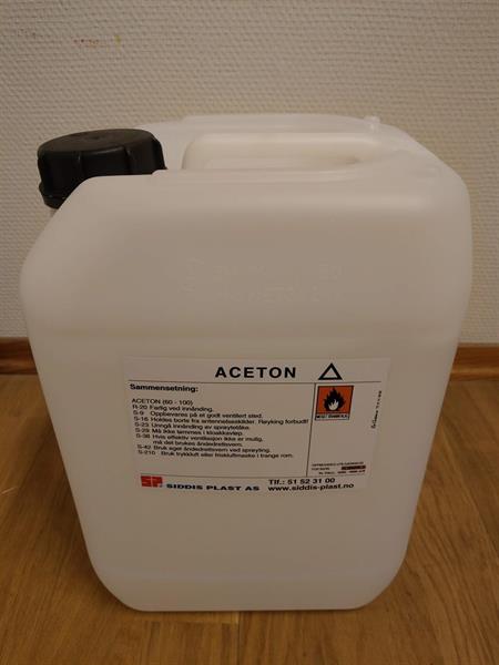 Aceton 10 liter Kanne