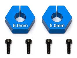 FT Clamping Wheel Hexes, 5.0mm