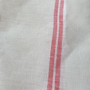 Råå kökshandduk 50x70 cm, röd/vit