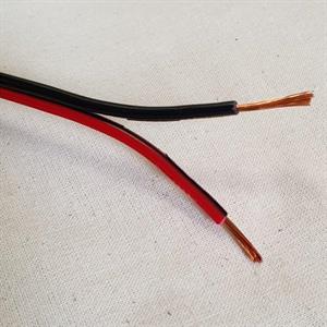 Kabel 2x1,5mm2 rød-sort