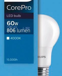 Philips CorePro LED 60W, kall