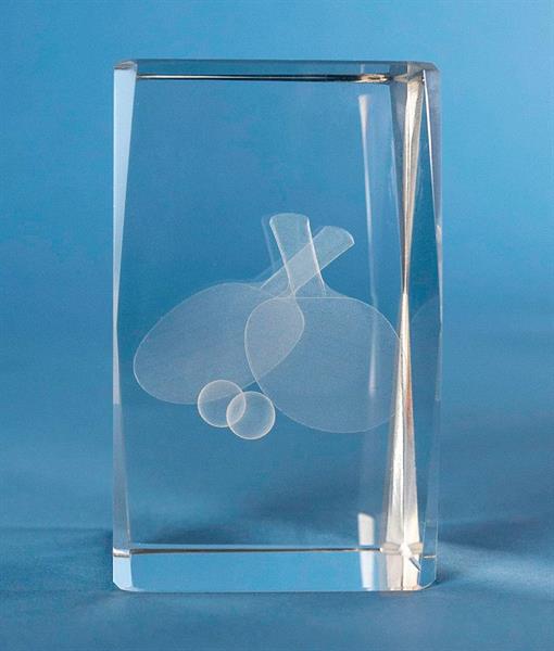 3D Glas Bordtennis