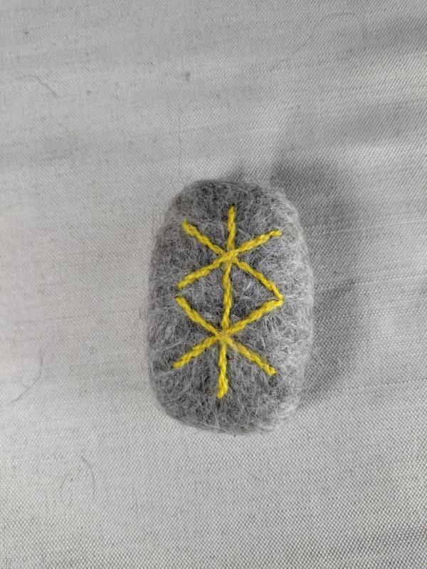 Broderad tovad tvål
