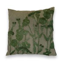 Broderat kuddfodral Geranium