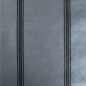 Linnea bordsduk 130x130 cm, Randig grå
