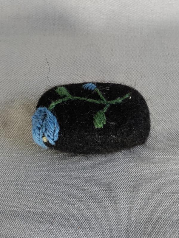Broderad tovad tvål