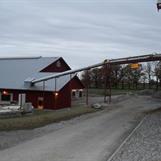 Fodertransport med transportband B8060, platsbyggt, GEA Mullerup, Sörbnäs, Kumla