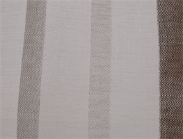 Vejbystrand handduk 50x70 cm, brun/ljusgrå