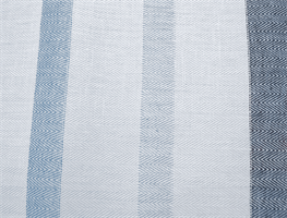 Vejbystrand handduk 50x70 cm, havsblå/ljusblå