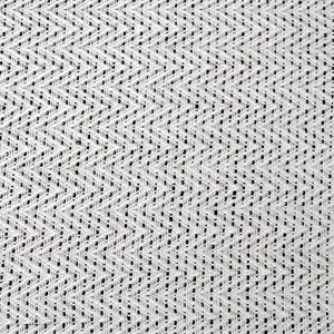 Viken handduk 50x70 cm, vit/svart