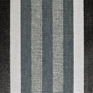 Lervik löpare 37x150 cm, stålgrå/svart/vit