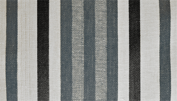 Lervik löpare 37x150 cm, stålgrå/svart/vit