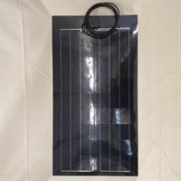 80Watt Fleksibelt solcellepanel supertynt 56x105cm