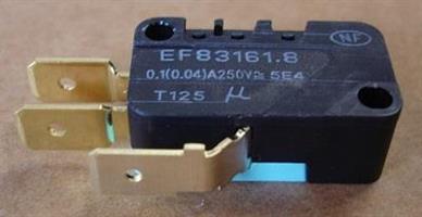 Microswitch EF83161.8 01(0.04) A250V 5E4 T125 µ 