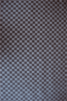 Rutan bordsduk 130 cm rund, mörkbrun