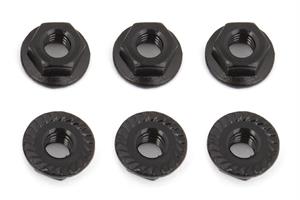 Nuts, M4 Serrated Nuts