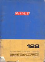 Reservdelskatalog karosseri begagnad original Fiat 128