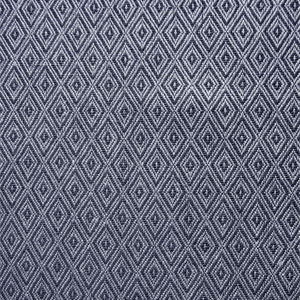 Gåsöga bastusittlapp dubbel 50x50 cm, mörkblå