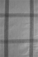 Linnea bordsduk 130x350 cm, Rutig grå