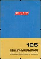 Reservdelskatalog karosseri begagnad original Fiat 125
