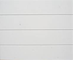 GTSL slett, leddport stål, hvit 500x220 cm