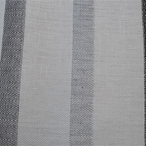 Vejbystrand handduk 50x70 cm, svart/stålgrå