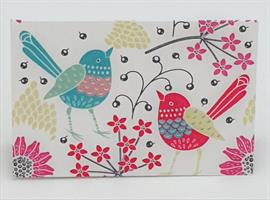 Minikort dubbelt "Spring Birds"