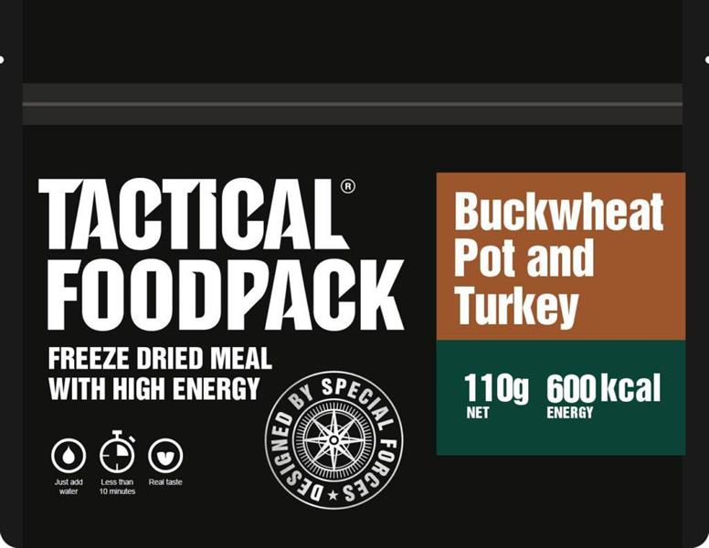Buckwheat pot and turkey