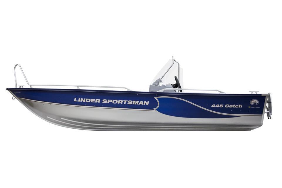 Linder Sportsman 445 Catch Tohatsu MFS 30 fullutrustad visningsbåt