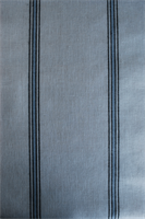 Linnea bordsduk 130 cm Rund, Randig blå