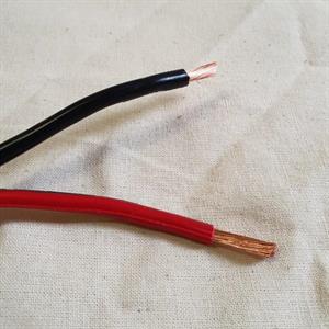 Kabel 2x6mm2 rød-sort
