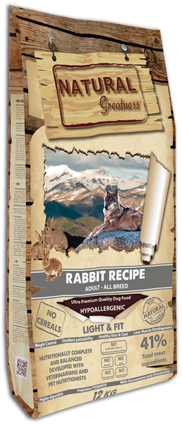 DD Rabbit Recipe - Light & Fit Adult 12kg