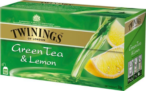 Twinings Green te & Lemon